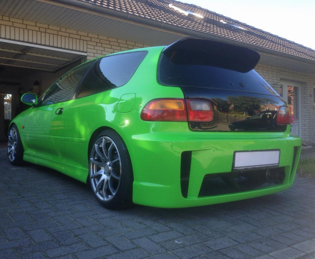Aramox Spoiler Da Tetto In ABS Nero Lucido Per Auto, Ala Posteriore Universale Stile Carbonio - Modifica Estetica Sportiva Per Migliorare Stabilità E Ridurre La Resistenza - 4